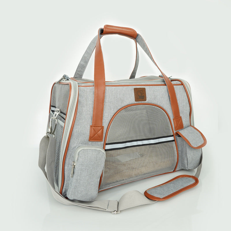 Portable Dog Car Carrier Seat For Safe Comfortable Travel