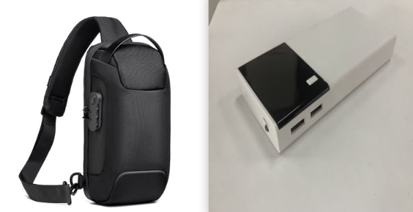 20000mAh High?Capacity Portable Power Bank With Durable Plastic Shell