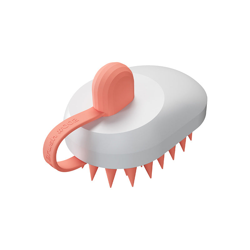 Soft Silicone Pet Hair Remover Comb For Bathing And Massage