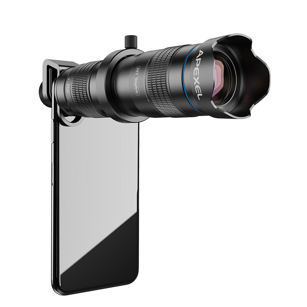 36X High?Definition Telephoto Lens With Multi?Coated Optics For Smartphones