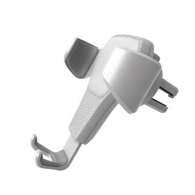 Leather?Texture Gravity Car Phone Holder With Automatic Clamp Design