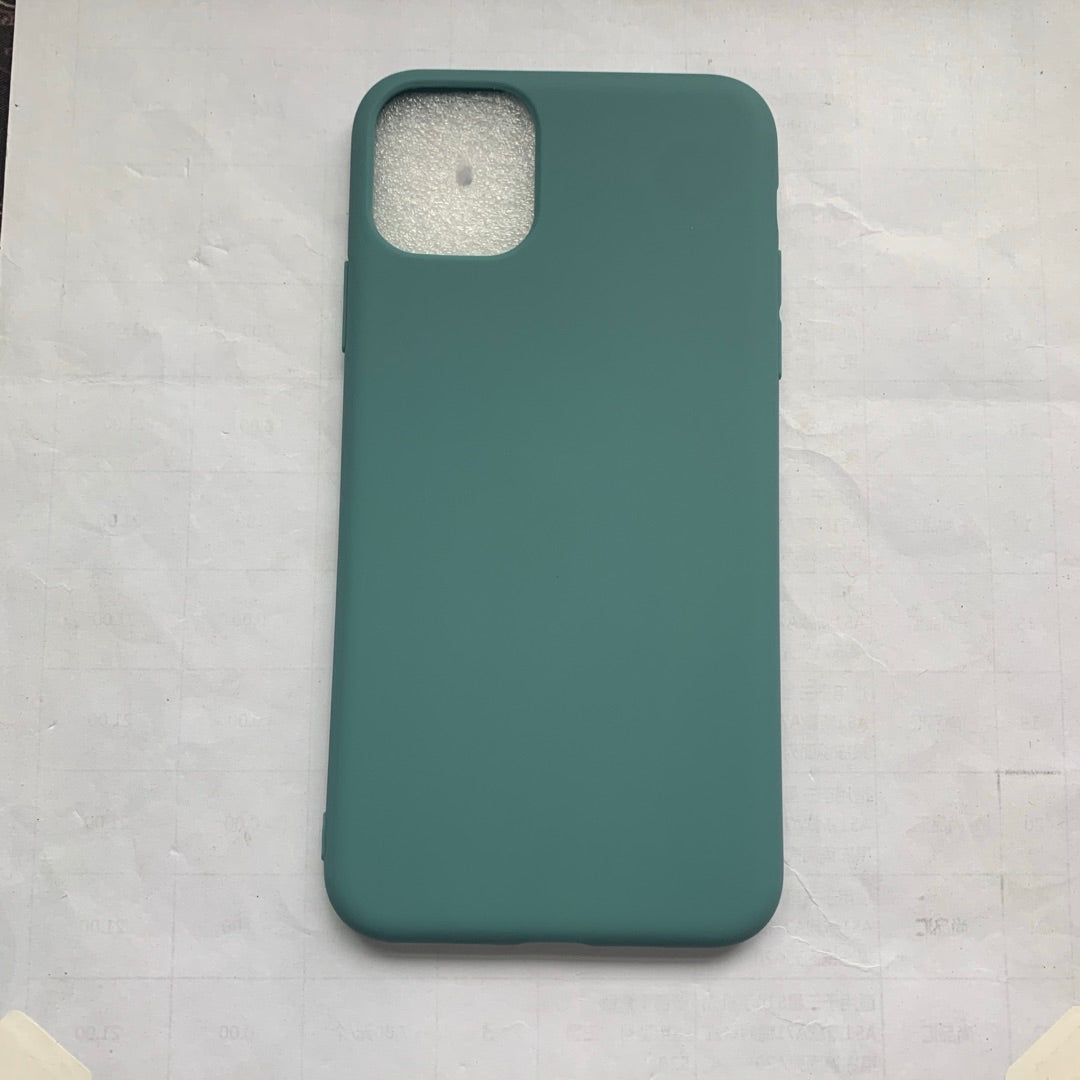 Frosted Soft TPU Simple Protective Case For iPhone Models