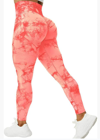 Printed High-Stretch Sports Leggings For Training And Active Wear