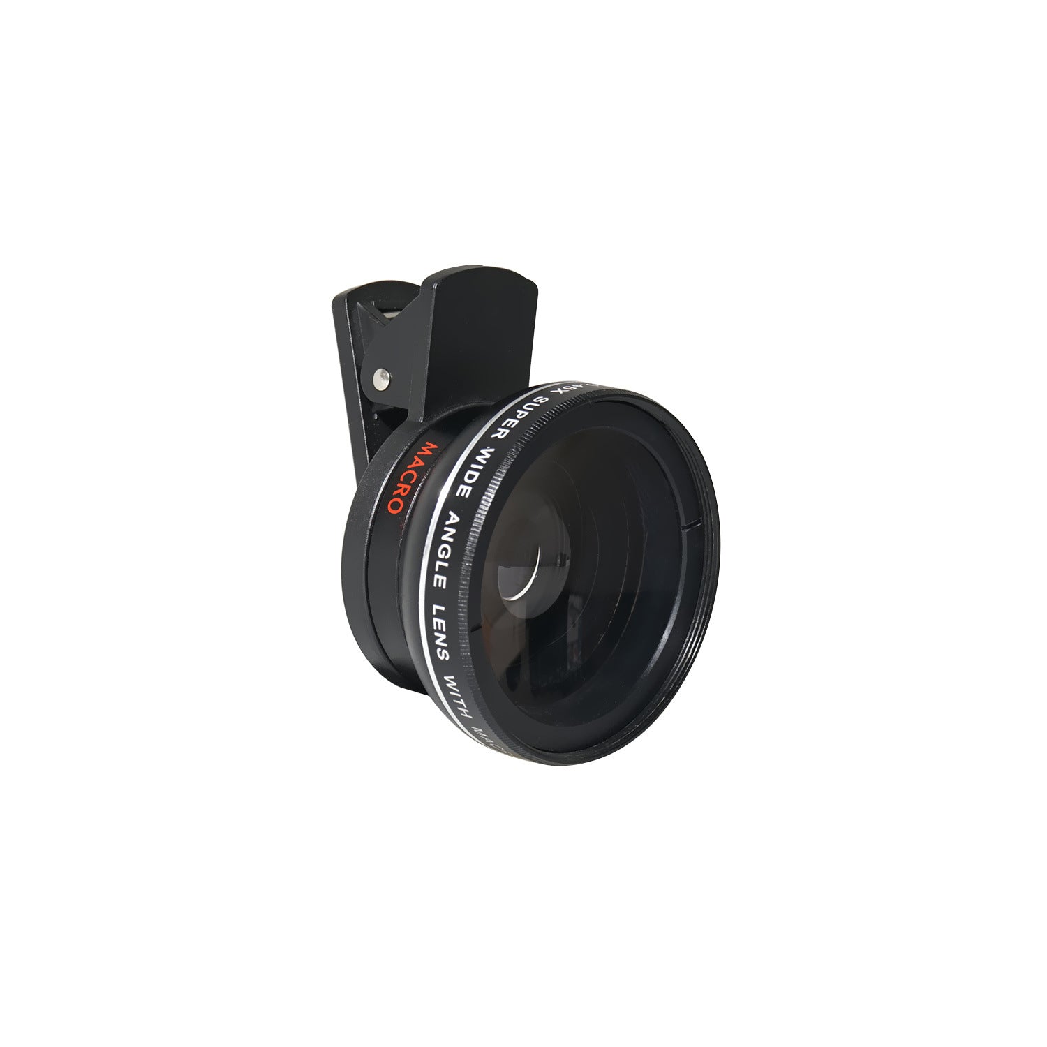 0.45X Wide?Angle And Macro External Clip Lens For Smartphones