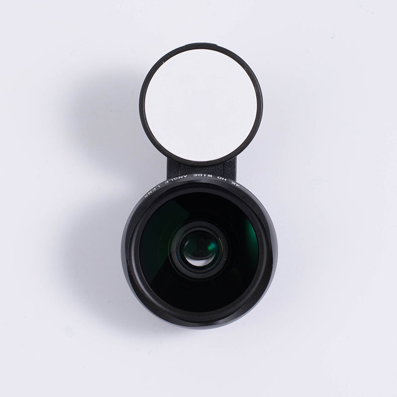 Wide?Angle Mobile Lens With Colorful Light Effects For Selfies