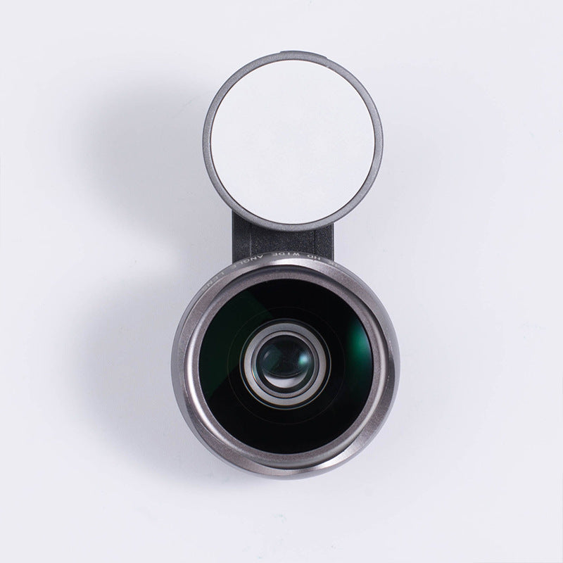 Wide?Angle Mobile Lens With Colorful Light Effects For Selfies