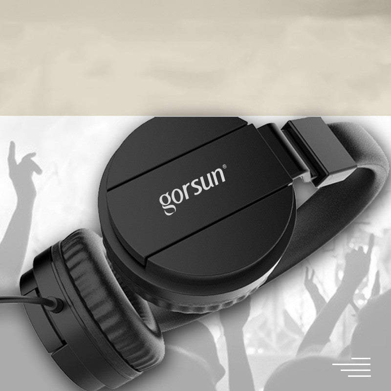 Comfortable Head Mounted Wired Music Headphones For Kids And Adults