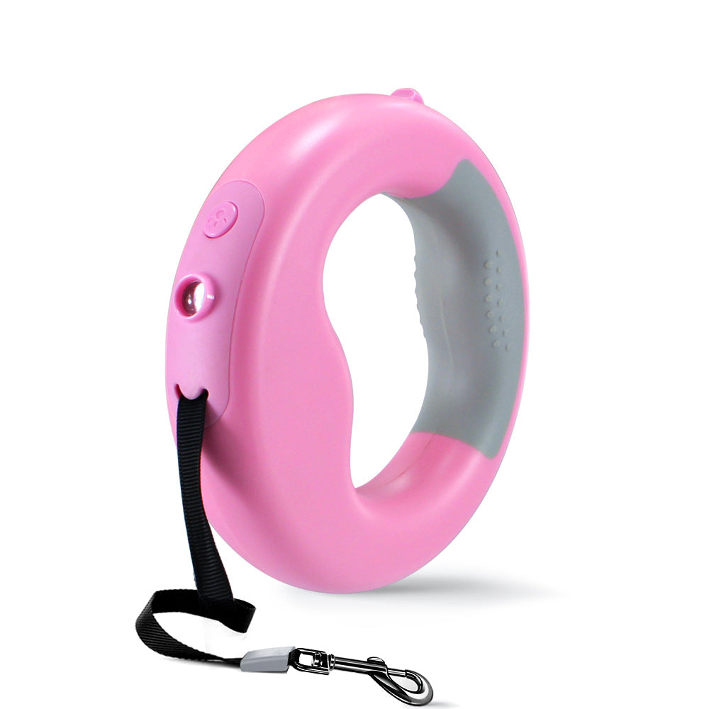 Luminous Automatic Telescopic Dog Leash With Built In Lamp