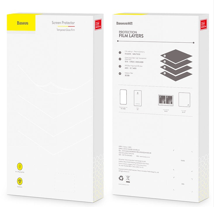 HD Anti Fingerprint Tempered Glass Protector For Samsung Note9