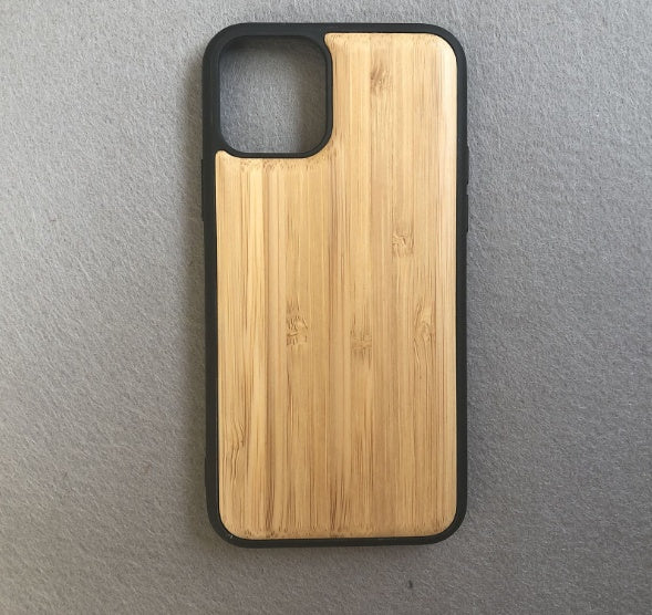 Natural Wood Protective Phone Case With Sleek Minimalist Design