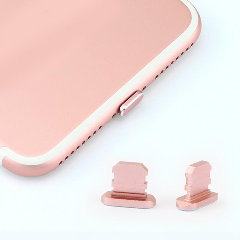 Aluminum Alloy Charging Port Dust Plug For Smartphones