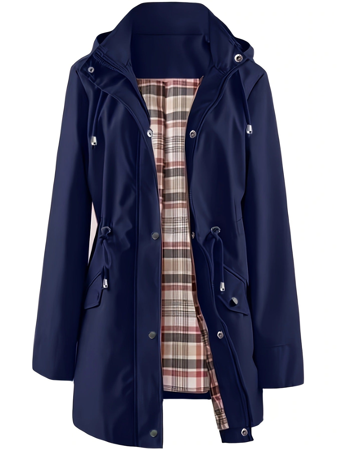Lightweight Hooded Windbreaker Jacket For Active Outdoor Use And Travel