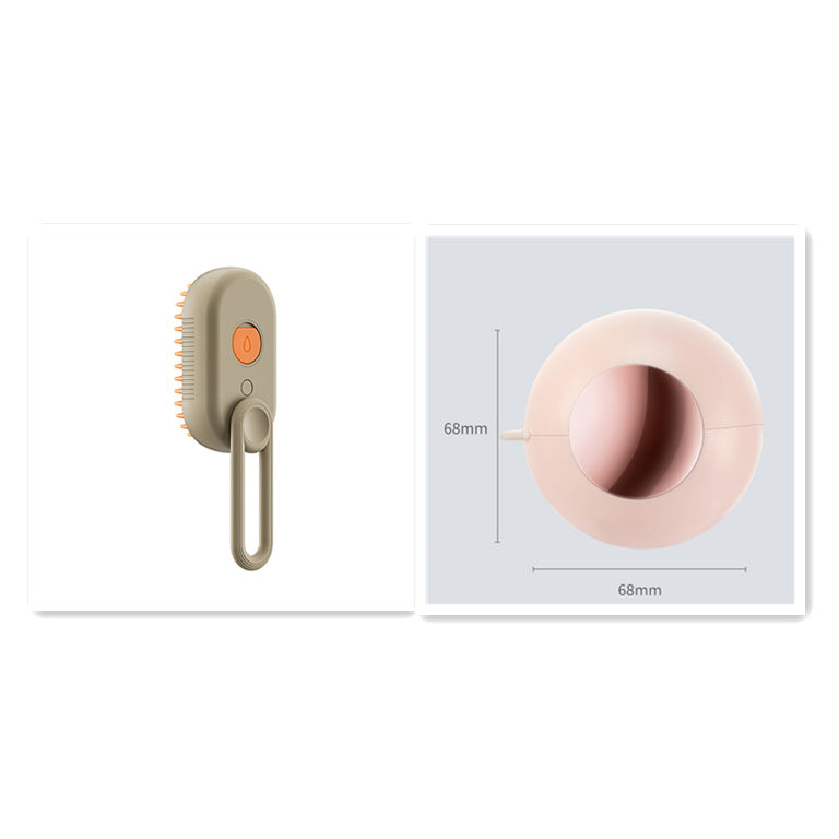 3 In 1 Electric Cat Steam Brush For Grooming And Massage