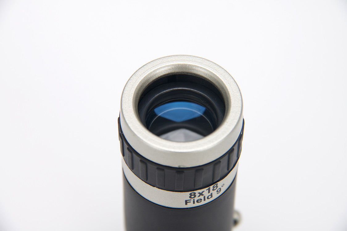 8X Optical Zoom Phone Telescope Lens With Clip And Cleaning Cloth