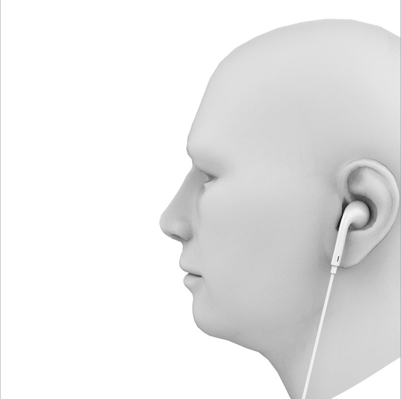Lightning Wired In Ear Headset With Automatic Pop Up Feature