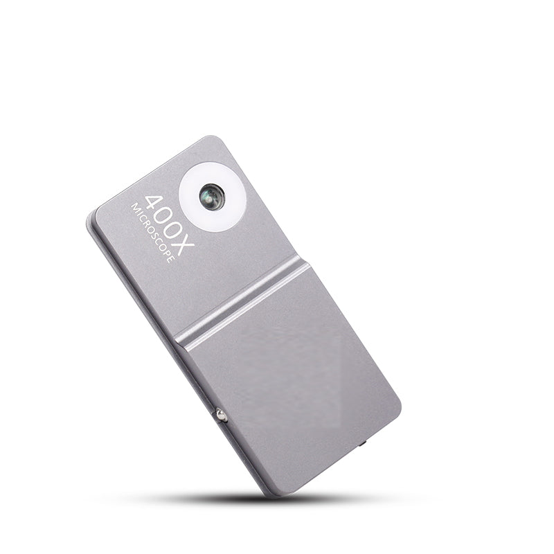 400X HD Mobile Microscope Lens With Aluminum Alloy And TPU Case