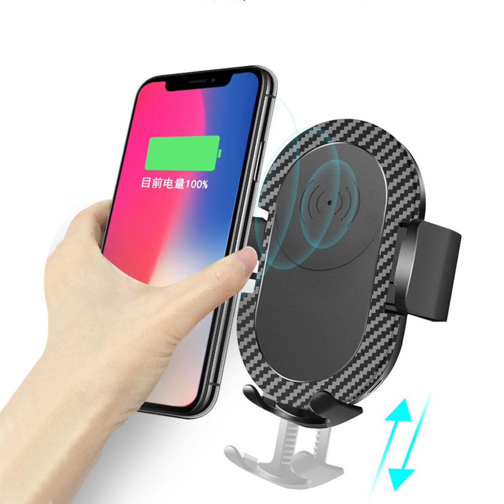 Wireless Fast?Charging Car Phone Holder With Auto?Clamp And Multiple Mounts