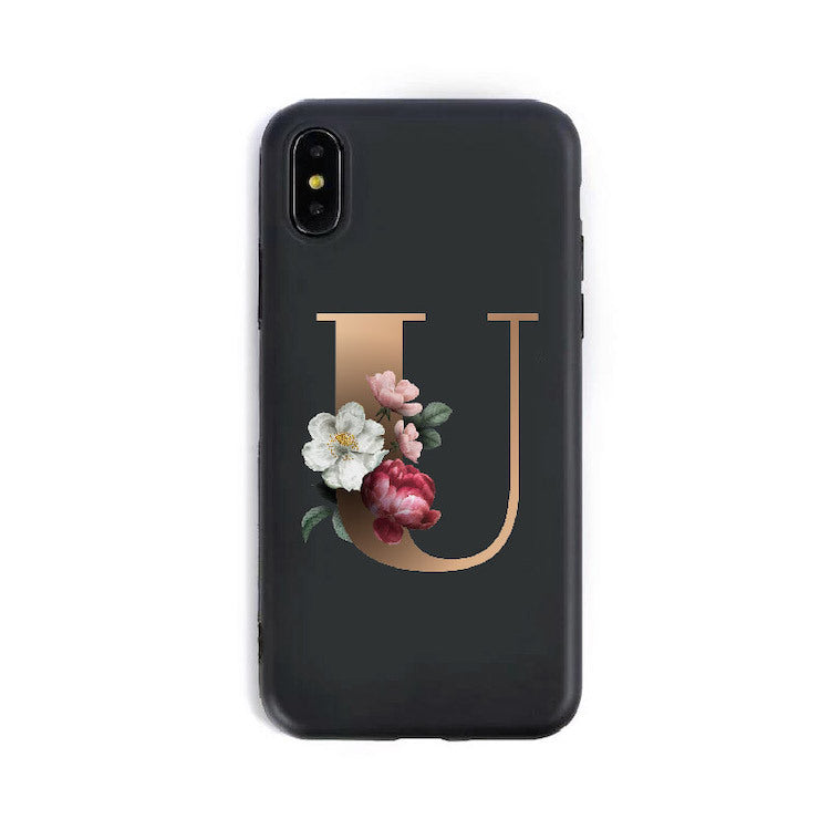 Colorful Alphabet Silicone Case With Fun Artistic Designs