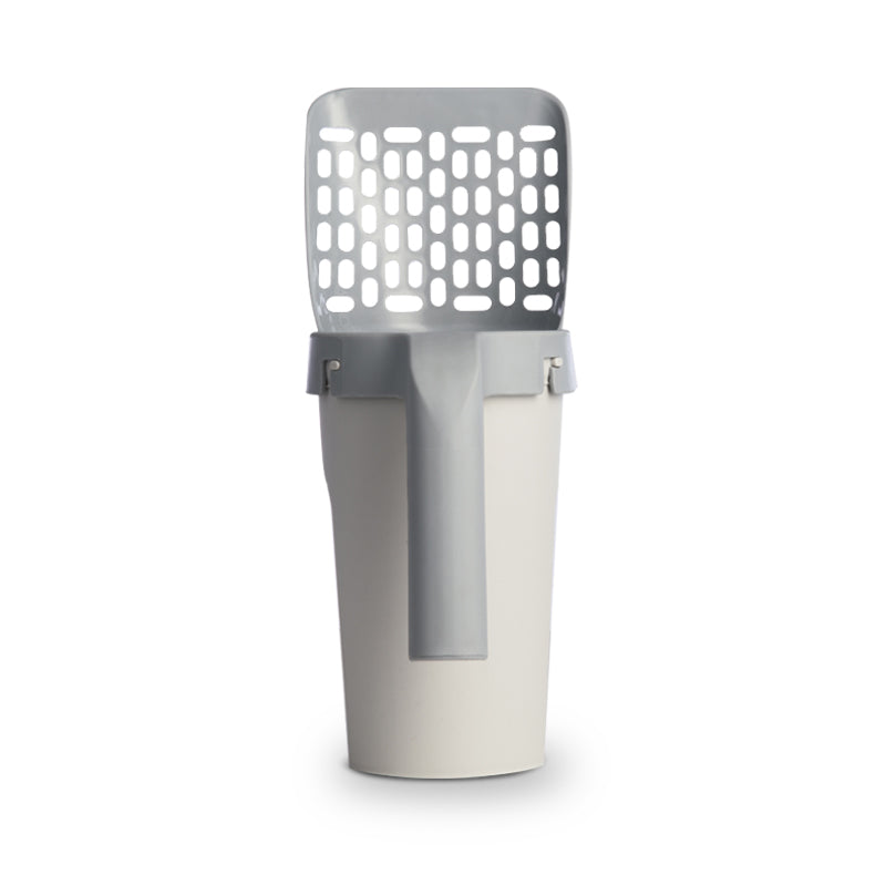 Integrated Cat Litter Shovel Set With Storage Box