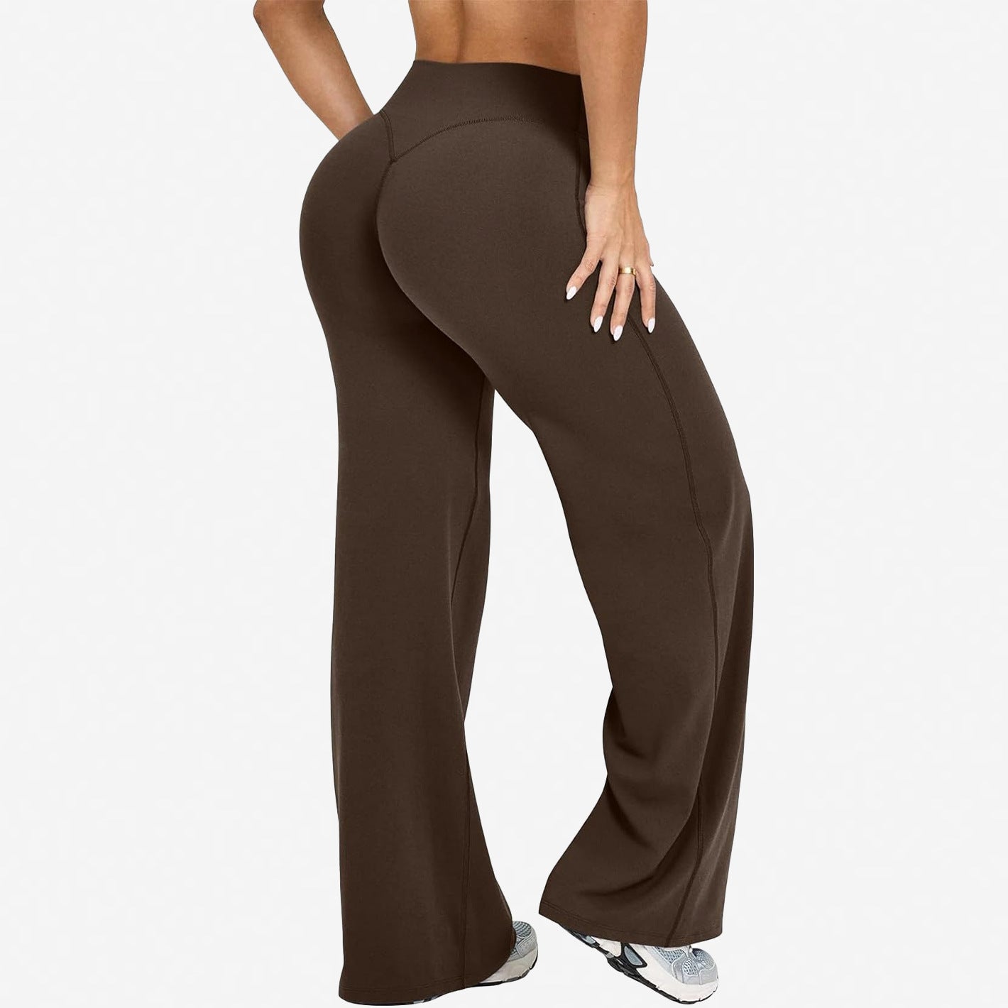 Quick-Dry High-Stretch Slim Fit Yoga Pants For Active Comfort