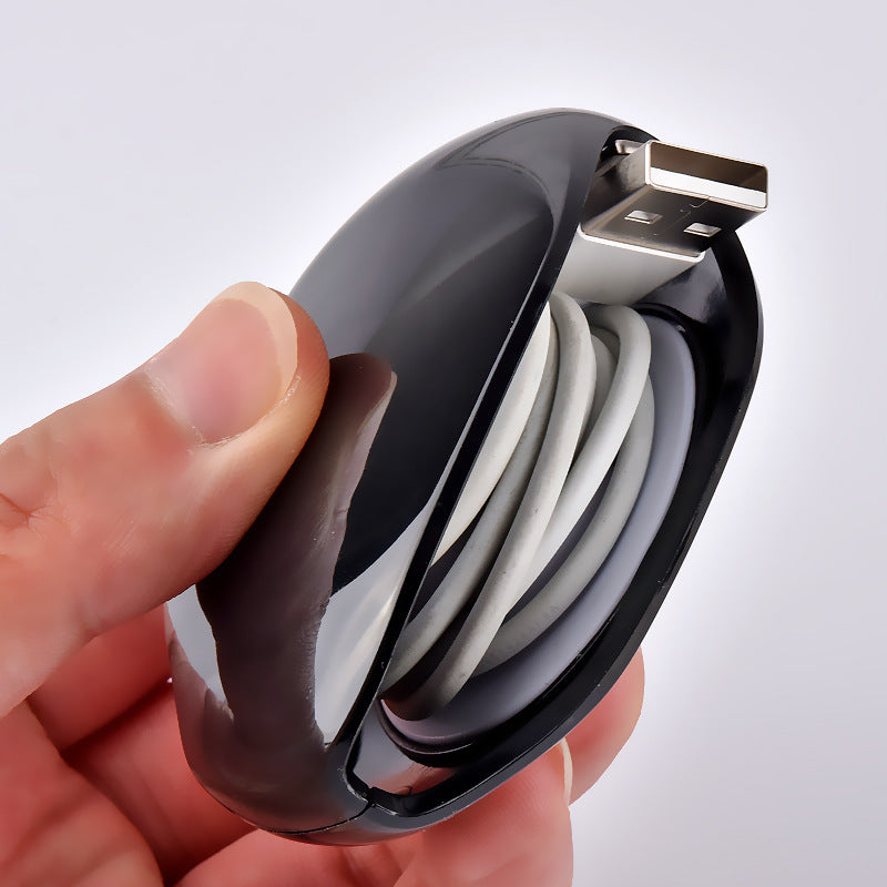 Automatic Cable Winder Organizer For Earphones And Charging Cables