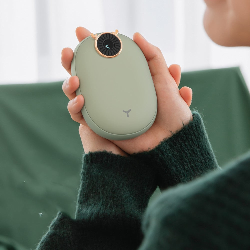 10000mAh USB Power Bank With Hand Warmer Function And LED Display