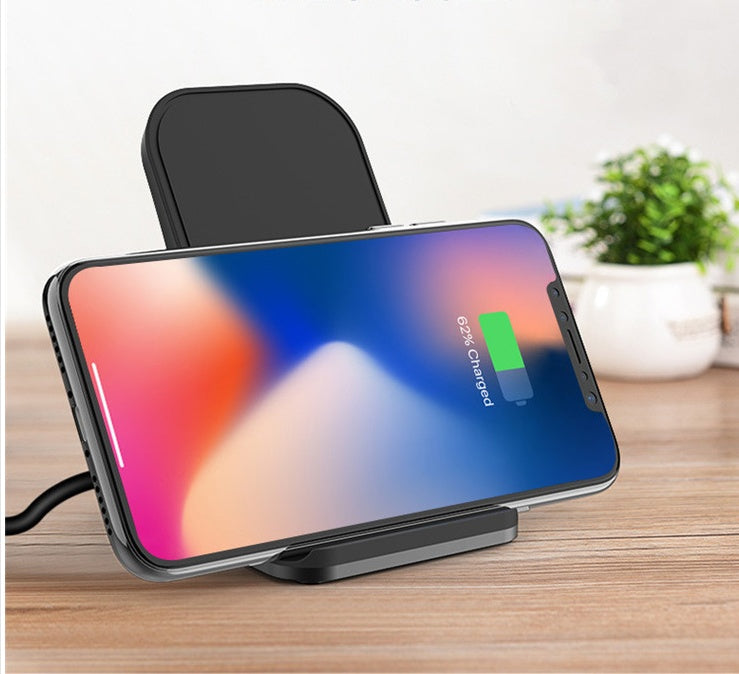 15W Metal Induction Wireless Fast Charger With QC3.0 Support