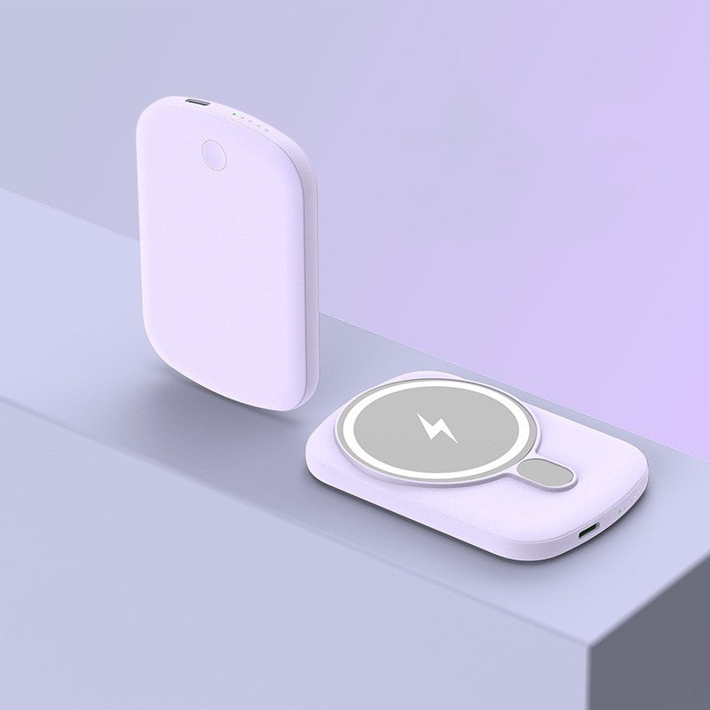 MagSafe Magnetic Wireless Power Bank With Creative Compact Design
