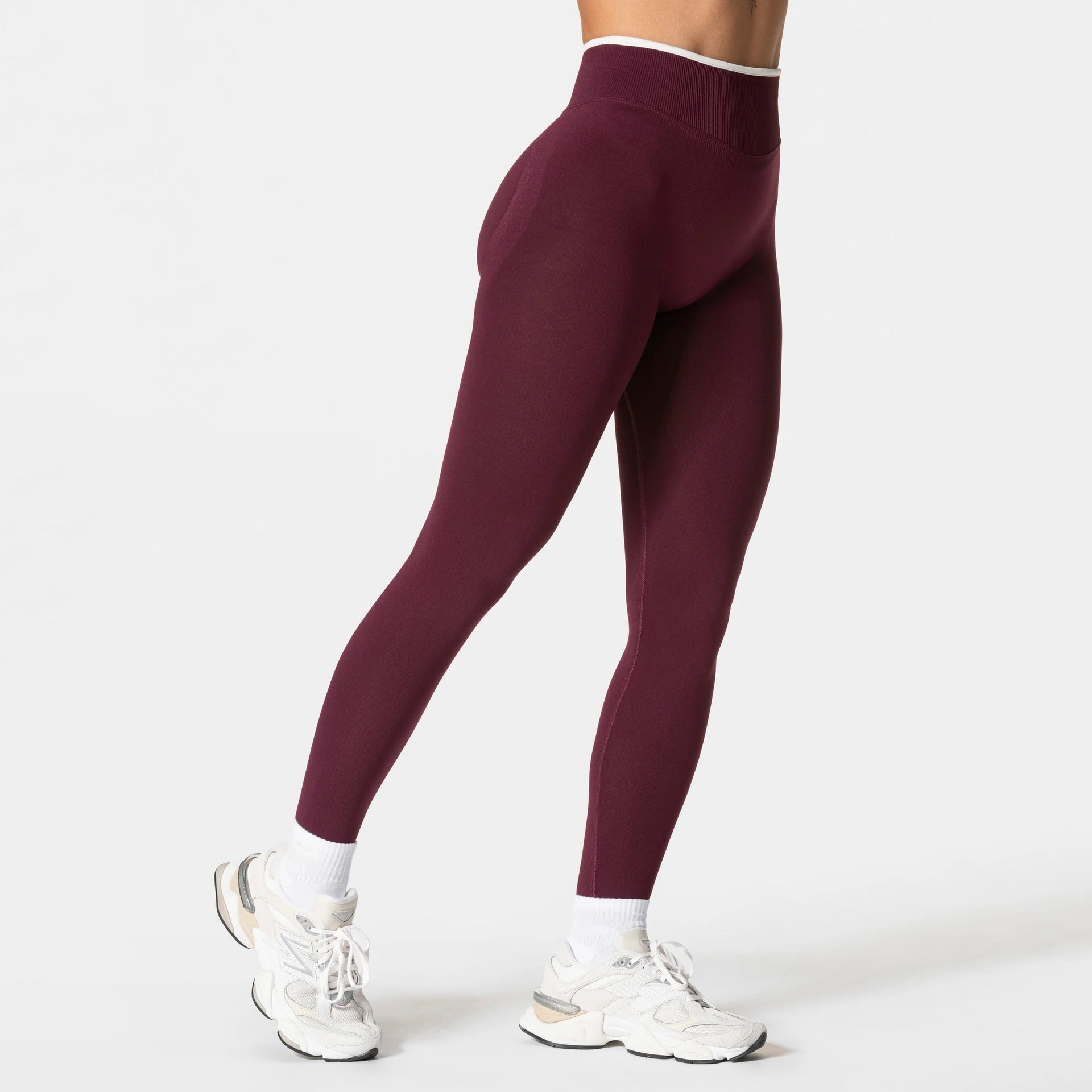 High-Rise Peach-Lift Yoga Pants For Running And Active Training
