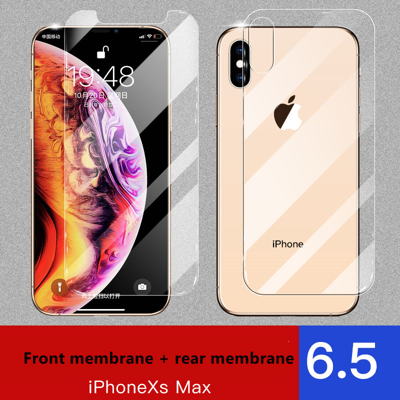 Rear And Front Tempered Glass Protection Set For Smartphones