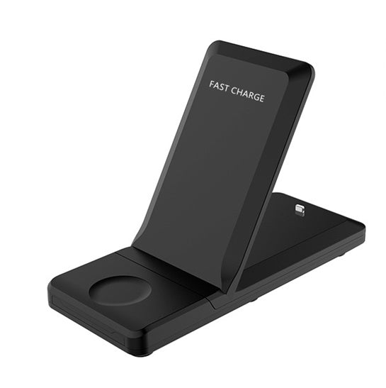 Foldable Three?in?One Wireless Charger For Phone, Watch, Earbuds
