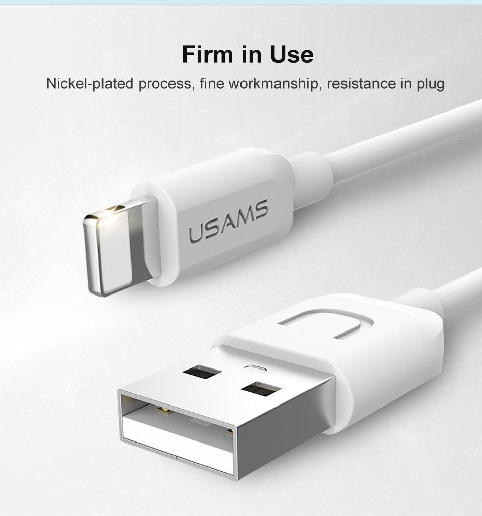 Fast Charging USB To Lightning Cable For iPhone And iPad Models