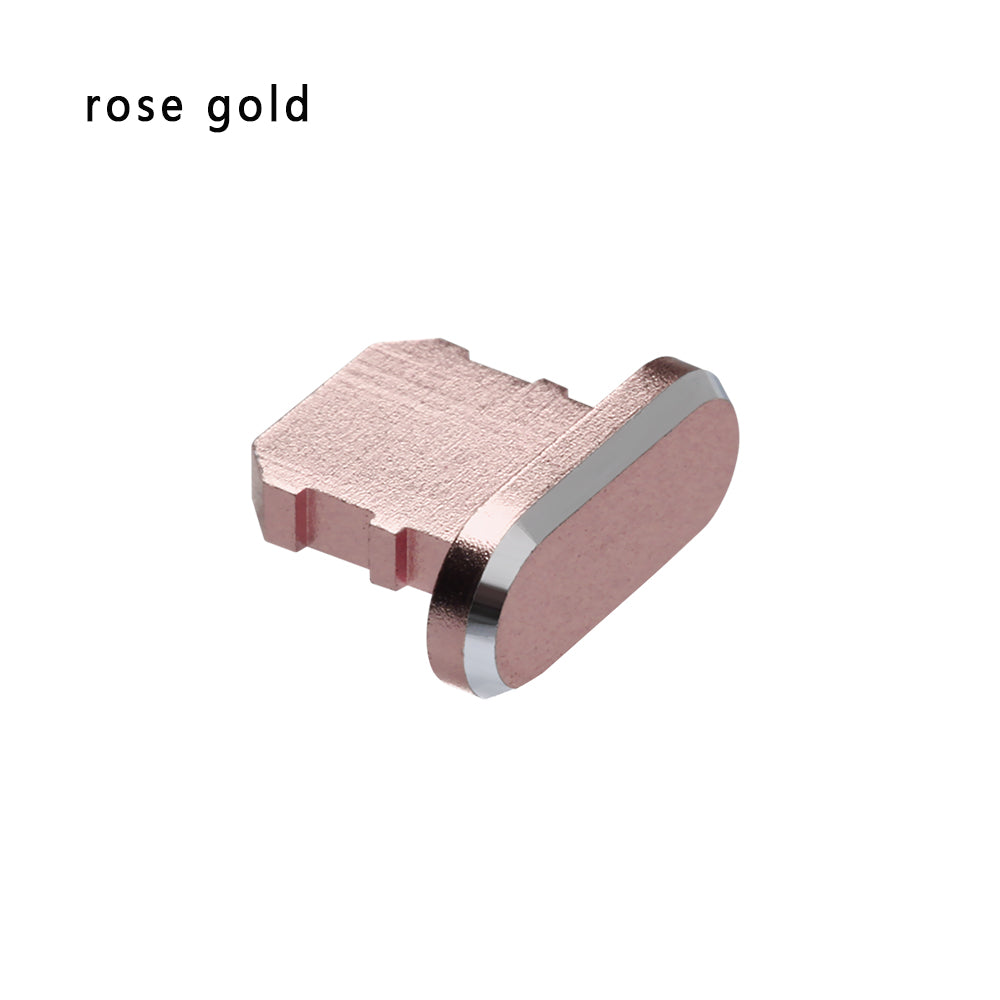 Aluminum Alloy Charging Port Dust Plug For Smartphones