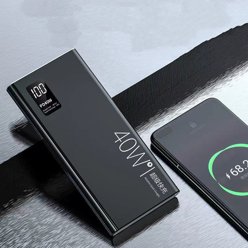 10000mAh LCD Display Power Bank With Fast Charging Output