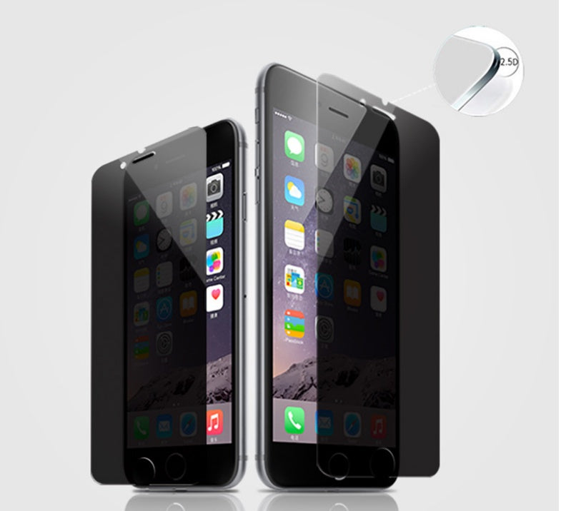 Anti Spy Toughened Glass Screen Protector For iPhone Models
