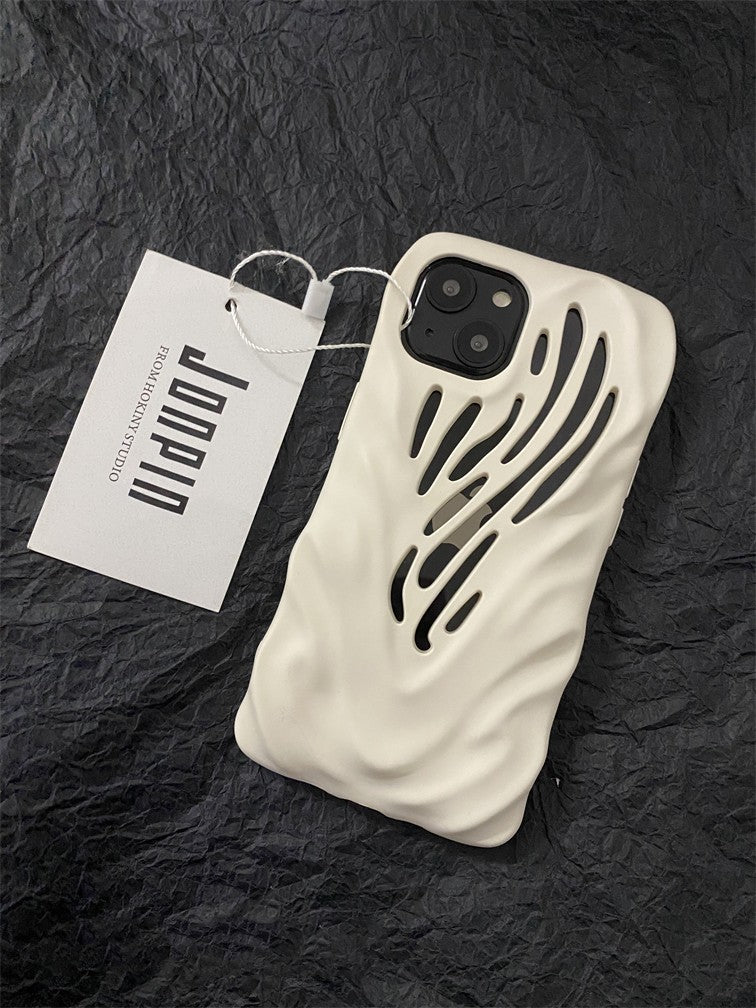 Hollow Heat?Dissipation Soft Rubber Protective Case For iPhone