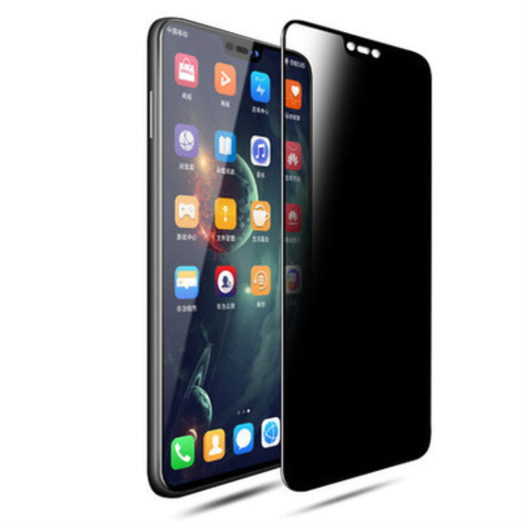 Full Screen Anti Spy Tempered Glass Protector For Huawei Models