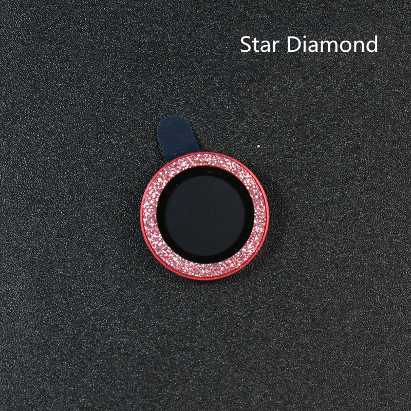 Diamond?Coated Camera Lens Protector For iPhone With Aluminum Alloy Frame
