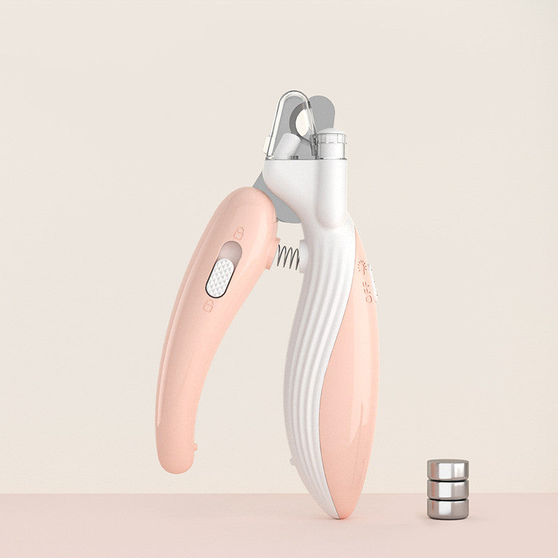 LED Electric Pet Nail Clippers For Safe Precise Trimming