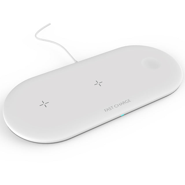 Three?In?One Desktop Wireless Charger For Phone Watch And Earbuds