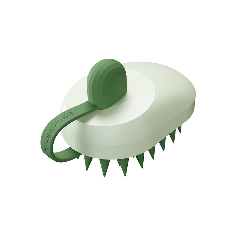 Soft Silicone Pet Hair Remover Comb For Bathing And Massage