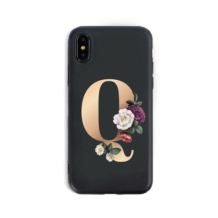 Colorful Alphabet Silicone Case With Fun Artistic Designs
