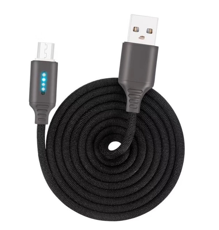 Durable Fabric Woven Fast Charging Cable With USB 2.0 Support