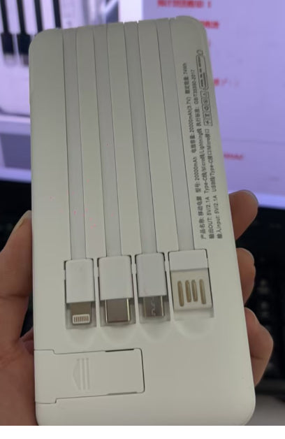 20000mAh Compact Power Bank With Multiple Color Options And 5W Output