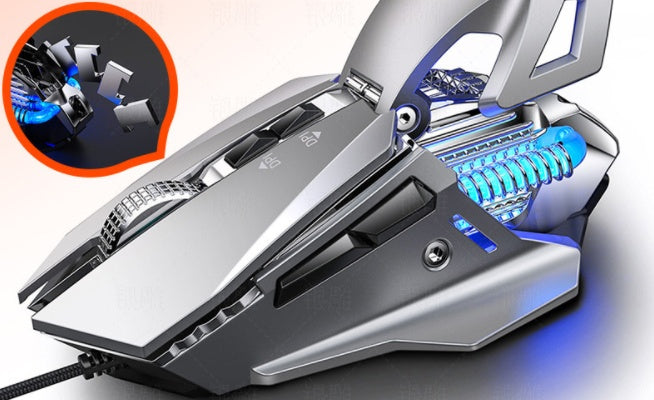 Silver Eagle G10 Wired Gaming Mouse With 7200 DPI And 7 Buttons