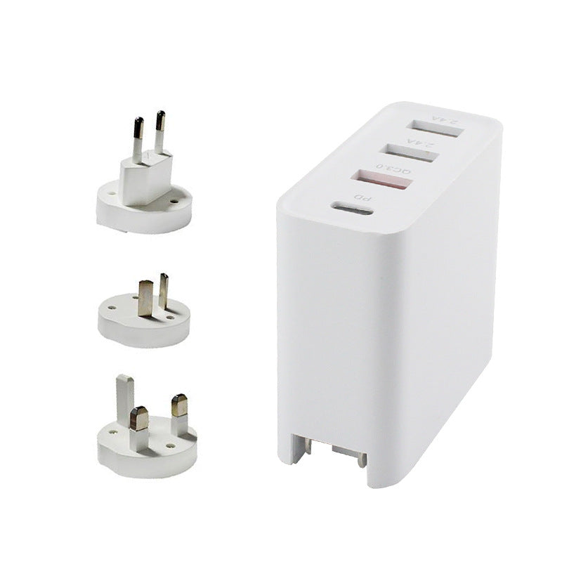 48W PD Fast Charging Four Port Type C Wall Charger