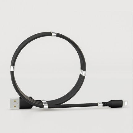 Magnetic Fast?Charging Data Cable With Multiple Connector Options