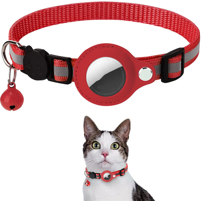 Reflective Waterproof Pet Collar With AirTag Holder Case - THEONE APPAREL