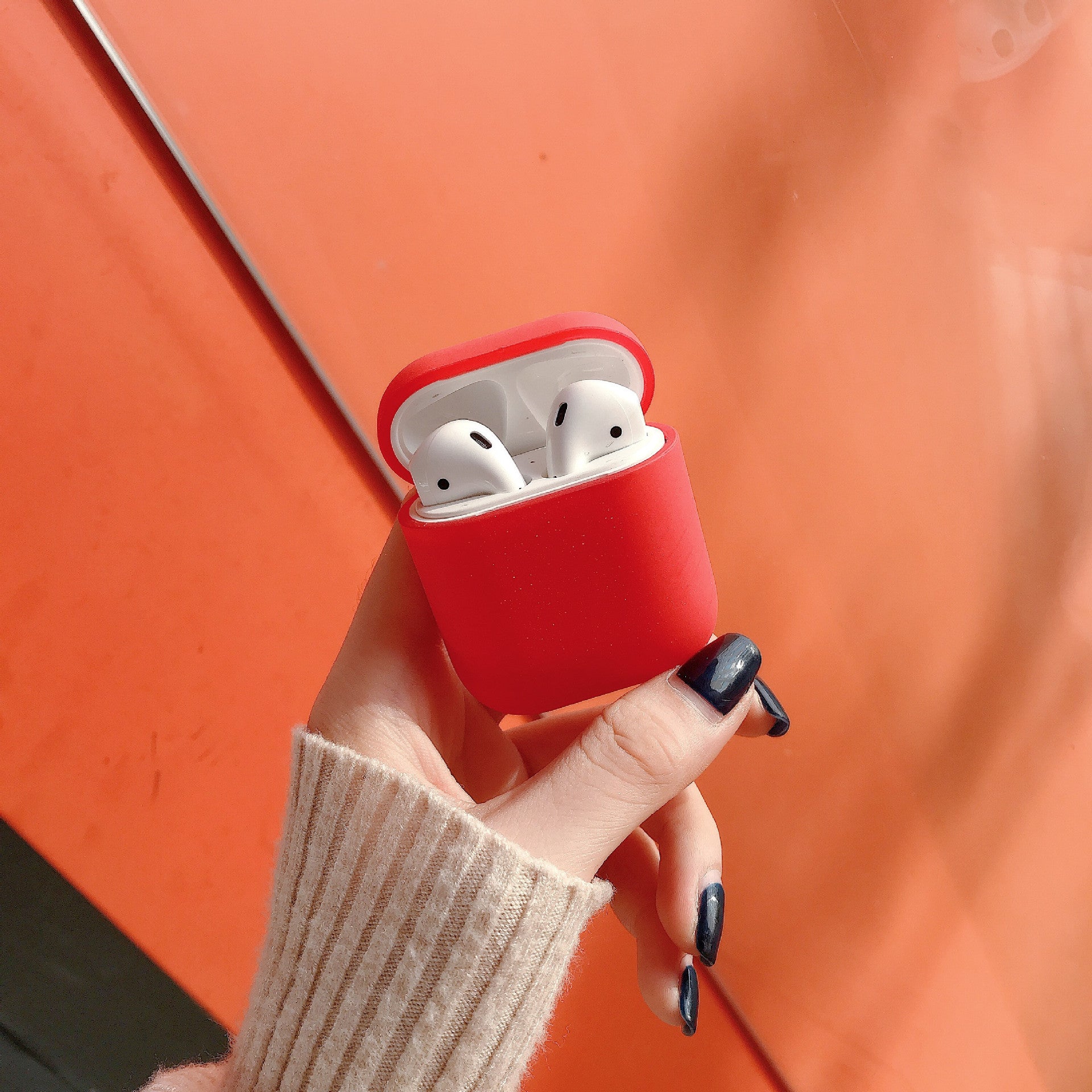 Wireless Bluetooth Earbud Charging Case Protective Cover With Clip