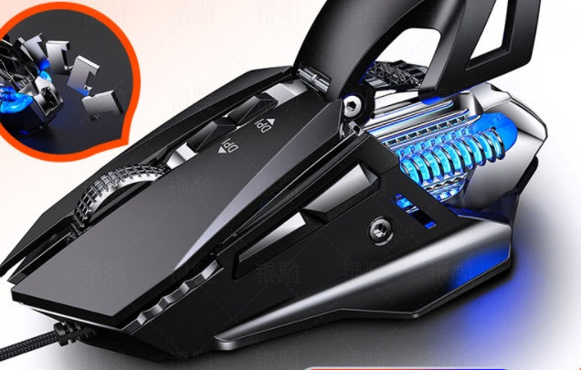 Silver Eagle G10 Wired Gaming Mouse With 7200 DPI And 7 Buttons